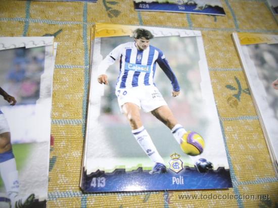 Cartes &agrave; collectionner de Football: LA FICHA DE LA LIGA 2008 2009 MUNDICROMO FUTBOL RECREATIVO DE HUELVA POLI