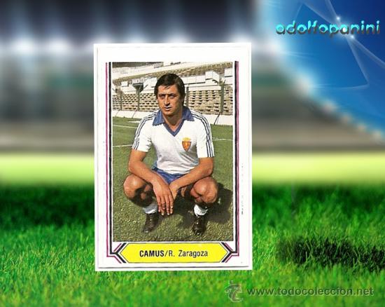 Cromos de f&uacute;tbol: ESTE 80 81 CAMUS B&Aacute;SICO SIN PEGAR - Foto 1