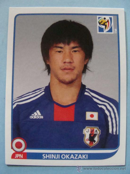 Football Stickers: CROMO F&Uacute;TBOL. MUNDIAL 2010 SUD&Aacute;FRICA. 389 SHINJI OKAZAKI. SELECCI&Oacute;N DE JAP&Oacute;N. PANINI.