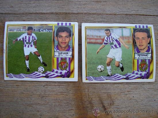 Cromos de f&uacute;tbol: ESTE 95-96 COLOCA GUEVARA - Foto 1