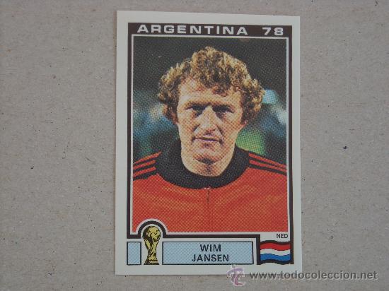 Cromos de Futebol: WORLD CUP STORY N&ordm; 120 JANSEN HOLANDA ARGENTINA-1978 PANINI HISTORIA COPA MUNDO NUEVO