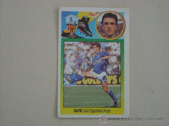 Cromos de f&uacute;tbol: ESTE 93-94  DAVID  LLEIDA  1993-1994 - Foto 1