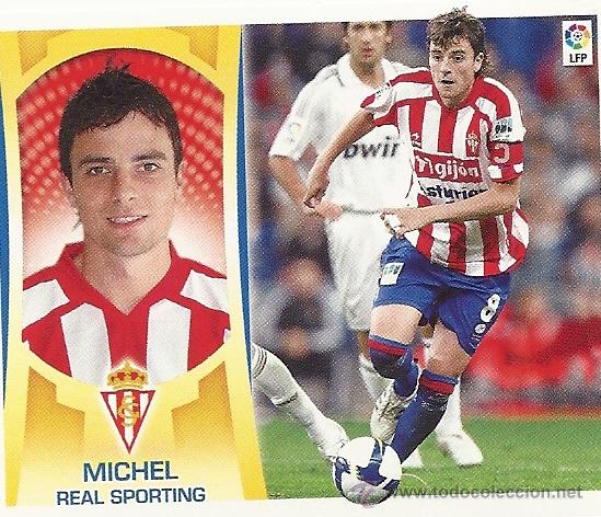 Cromos de f&uacute;tbol: ESTE 2009-2010 NUEVO , REAL SPORTING, MICHEL. - Foto 1