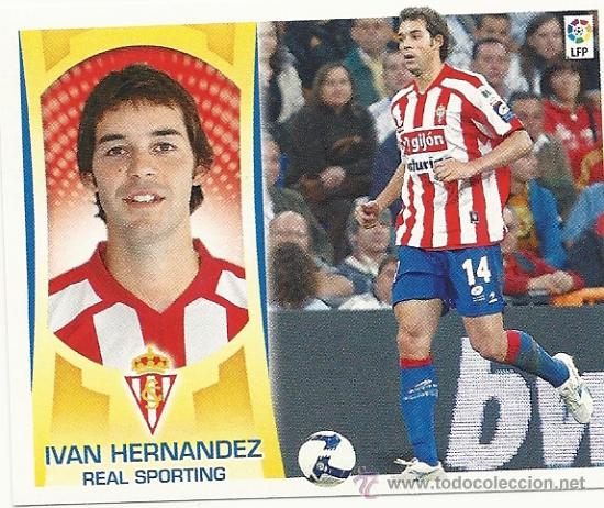Cromos de f&uacute;tbol: ESTE 2009-2010 NUEVO , REAL SPORTING, IVAN HERNANDEZ. - Foto 1