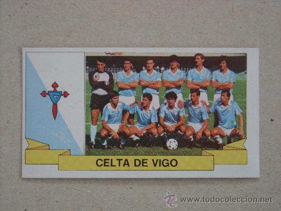 Cromos de f&uacute;tbol: ESTE 85-86  ALINEACION  CELTA  1985-1986 - Foto 1