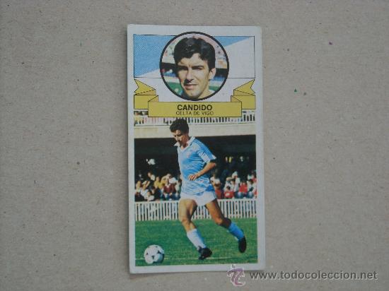 Cromos de f&uacute;tbol: ESTE 85-86 CANDIDO CELTA 1985-1986 - Foto 1
