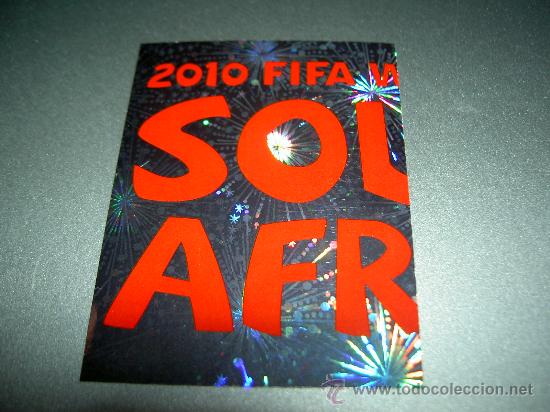 Figurine di Calcio: CROMO 2 COPA OFICIAL FIFA TM CROMOS ALBUM MUNDIAL FUTBOL SOUTH AFRICA 2010 WORLD CUP SUDAFRICA 10