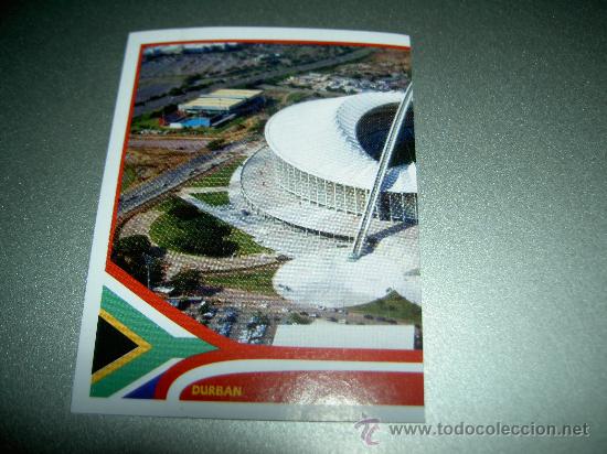 Cromos de f&uacute;tbol: CROMO 8 DURBAN STADIUM CROMOS ALBUM MUNDIAL FUTBOL SOUTH AFRICA 2010 FIFA WORLD CUP SUDAFRICA 10