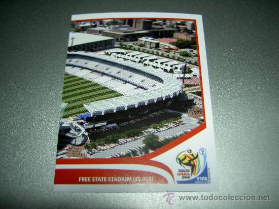 Cromos de f&uacute;tbol: 15 FREE STATE STADIUM CROMOS ALBUM MUNDIAL FUTBOL SOUTH AFRICA 2010 FIFA WORLD CUP SUDAFRICA 10