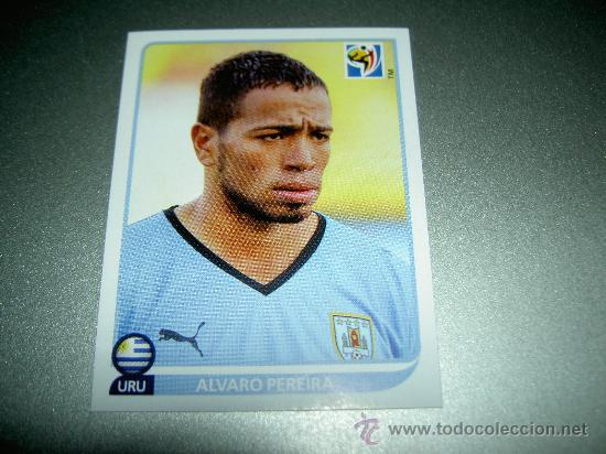Cromos de f&uacute;tbol: 80 ALVARO PEREIRA URUGUAY CROMOS ALBUM MUNDIAL FUTBOL SOUTH AFRICA 2010 FIFA WORLD CUP PANINI 10