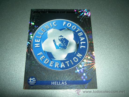 Cromos de F&uacute;tbol: 164 ESCUDO GRECIA CROMOS ALBUM MUNDIAL FUTBOL SOUTH AFRICA 2010 FIFA WORLD CUP PANINI