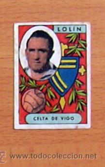 Cromos de f&uacute;tbol: Celta - Lolin - A&ntilde;o 1955 - Foto 1