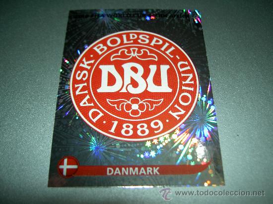 Football Stickers: 354 ESCUDO DINAMARCA CROMOS MUNDIAL FUTBOL SOUTH AFRICA 2010 FIFA WORLD CUP PANINI