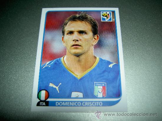 Cromos de f&uacute;tbol: 418 DOMENICO CRISCITO ITALIA CROMOS MUNDIAL FUTBOL SOUTH AFRICA 2010 FIFA WORLD CUP PANINI