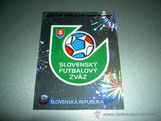 Figurine di Calcio: 468 ESCUDO ESLOVAQUIA CROMOS ALBUM MUNDIAL FUTBOL SOUTH AFRICA 2010 FIFA WORLD CUP PANINI