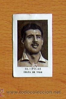 Cromos de f&uacute;tbol: Celta - Picas - cromo de los a&ntilde;os 40 - Foto 1