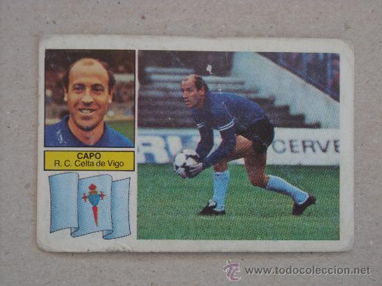 Cromos de f&uacute;tbol: ESTE 82-83  CAPO  CELTA 1982-1983  NUNCA PEGADO - Foto 1