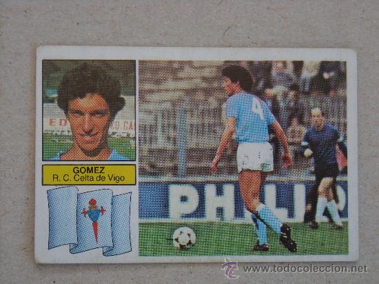Cromos de f&uacute;tbol: ESTE 82-83  GOMEZ  CELTA 1982-1983  NUNCA PEGADO - Foto 1