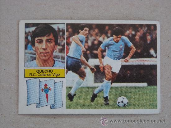 Cromos de f&uacute;tbol: ESTE 82-83  QUECHO  CELTA 1982-1983  NUNCA PEGADO - Foto 1
