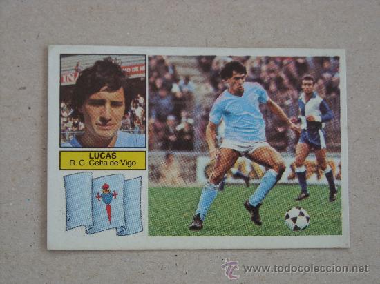 Cromos de f&uacute;tbol: ESTE 82-83 LUCAS CELTA 1982-1983 - Foto 1