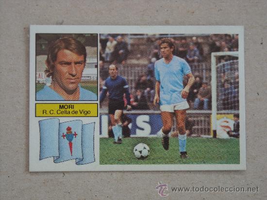 Cromos de f&uacute;tbol: ESTE 82-83  MORI  CELTA  1982-1983 - Foto 1
