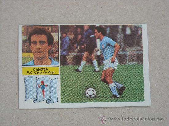Cromos de f&uacute;tbol: ESTE 82-83  CANOSA  CELTA  1982-1983 - Foto 1