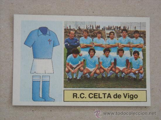 Cromos de f&uacute;tbol: ESTE 82-83 ALINEACION CELTA 1982-1983 - Foto 1