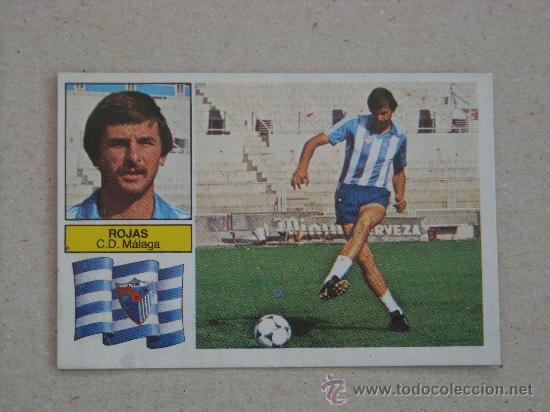 Cromos de f&uacute;tbol: ESTE 82-83  ROJAS  MALAGA    1982-1983 - Foto 1