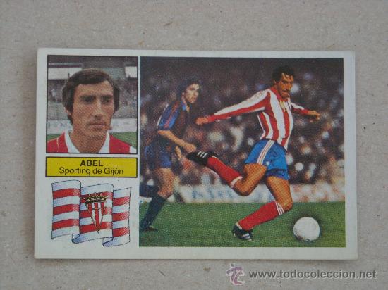 Cromos de f&uacute;tbol: ESTE 82-83  ABEL  SPORTING GIJON  1982-1983 - Foto 1