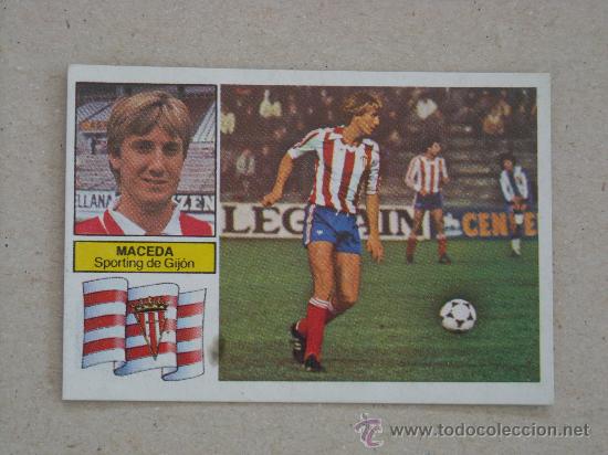 Cromos de f&uacute;tbol: ESTE 82-83  MACEDA  SPORTING GIJON  1982-1983 - Foto 1