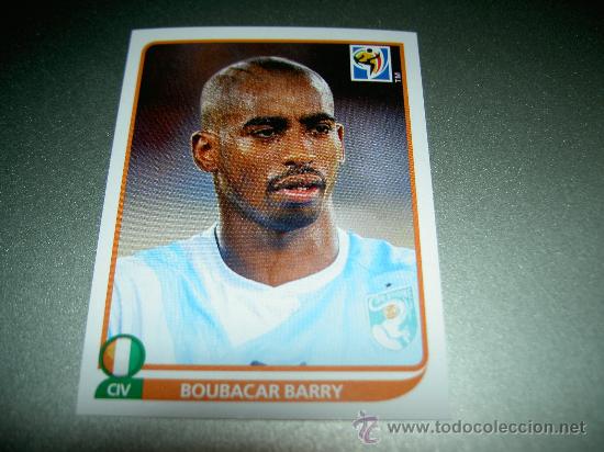 Cromos de f&uacute;tbol: 526 BOUBACAR BARRY COSTA DE MARFIL CROMOS MUNDIAL FUTBOL SOUTH AFRICA 2010 FIFA WORLD CUP PANINI