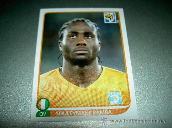Cromos de f&uacute;tbol: 531 SOULEYMANE BAMBA COSTA DE MARFIL CROMOS MUNDIAL FUTBOL SOUTH AFRICA 2010 FIFA WORLD CUP