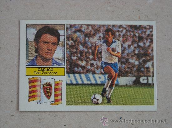Cromos de f&uacute;tbol: ESTE 82-83  CASUCO  ZARAGOZA  1982-1983 - Foto 1