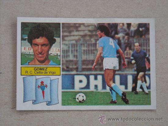 Cromos de f&uacute;tbol: ESTE 82-83  GOMEZ  CELTA  1982-1983 - Foto 1