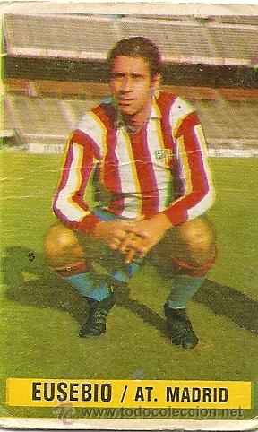 Cromos de f&uacute;tbol: EDICIONES ESTE. LIGA 74-75. DESPEGADO, EUSEBIO, AT DE MADRID - Foto 1