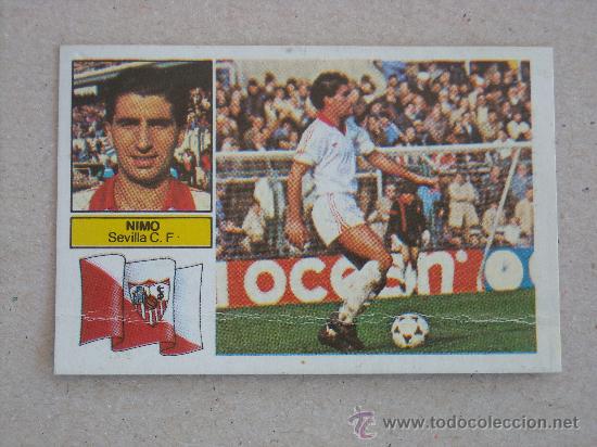 Cromos de f&uacute;tbol: ESTE 82-83  NIMO  SEVILLA  1982-1983 - Foto 1