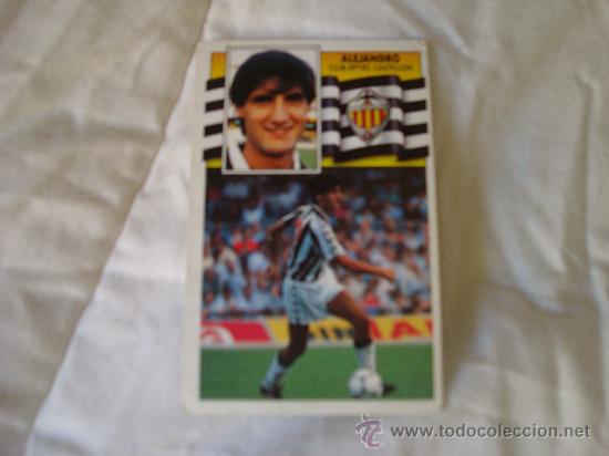 Cromos de f&uacute;tbol: Este 90-91 baja alejandro sin pegar - Foto 1