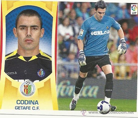 Cromos de f&uacute;tbol: ESTE 2009-2010 NUEVO , GETAFE C.F. , CODINA - Foto 1