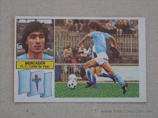 Cromos de f&uacute;tbol: ESTE 82-83 MERCADER CELTA 1982-1983 NUEVO - Foto 1