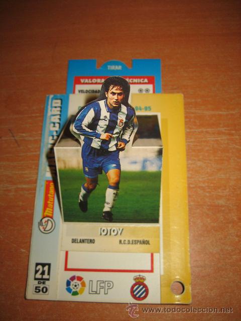 Figurine di Calcio: MAGIC-CARD CRACKS DE LA LIGA 94-95  MATUTANO  N&ordm;  21 IOTOY
