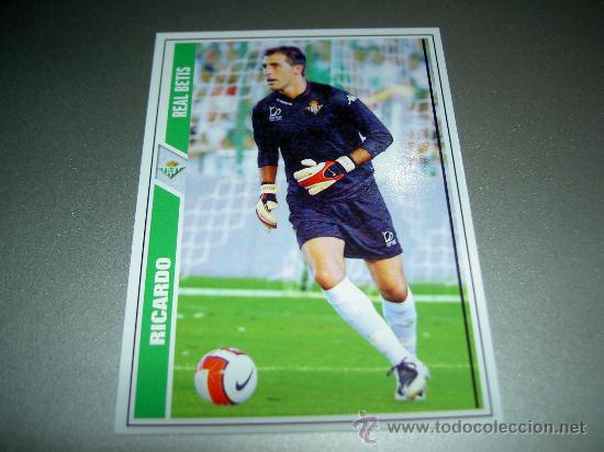 Cromos de f&uacute;tbol: 411 RICARDO BETIS CROMOS ALBUM MUNDICROMO LIGA FUTBOL 2007 2008 07 08