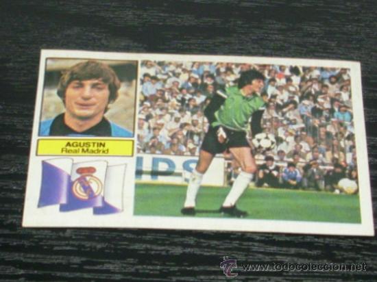 Cromos de f&uacute;tbol: -ESTE 82-83 : AGUSTIN ( REAL MADRID ) - Foto 1