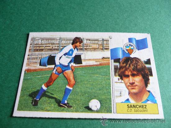 Cromos de f&uacute;tbol: EDICIONES ESTE 1986-1987 SANCHEZ SABADELL 86-87 - Foto 1
