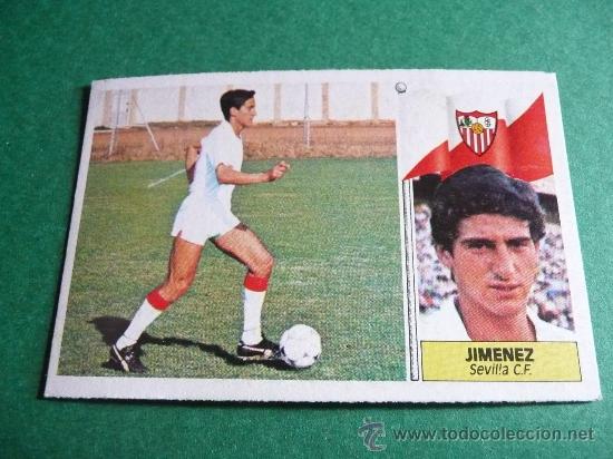 Cromos de f&uacute;tbol: EDICIONES ESTE 1986-1987 JIMENEZ SEVILLA 86-87 - Foto 1