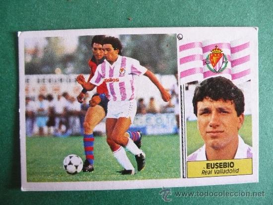 Cromos de f&uacute;tbol: EDICIONES ESTE 1986-1987 EUSEBIO REAL VALLADOLID 86-87 - Foto 1