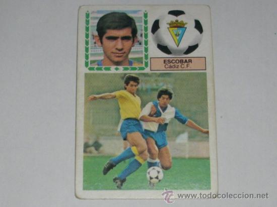 Cromos de f&uacute;tbol: -ESTE 83-84 : ESCOBAR ( CADIZ ) -- VERSION 1 -- - Foto 1