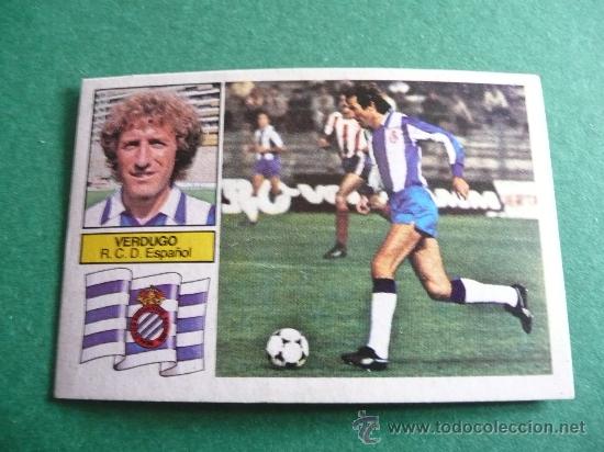 Cromos de f&uacute;tbol: EDICIONES ESTE 1982-1983 VERDUGO ESPA&Ntilde;OL 82-83 - Foto 1
