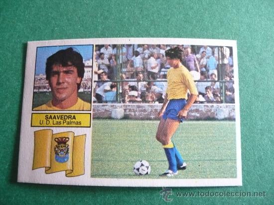 Cromos de f&uacute;tbol: EDICIONES ESTE 1982-1983 SAAVEDRA LAS PALMAS 82-83 - Foto 1