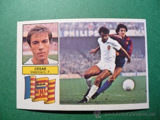 Cromos de f&uacute;tbol: EDICIONES ESTE 1982-1983 CESAR VALENCIA 82-83 - Foto 1