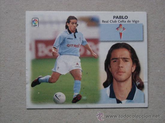 Cromos de f&uacute;tbol: ESTE 99-00 BAJA PABLO CELTA 1999-2000 - Foto 1